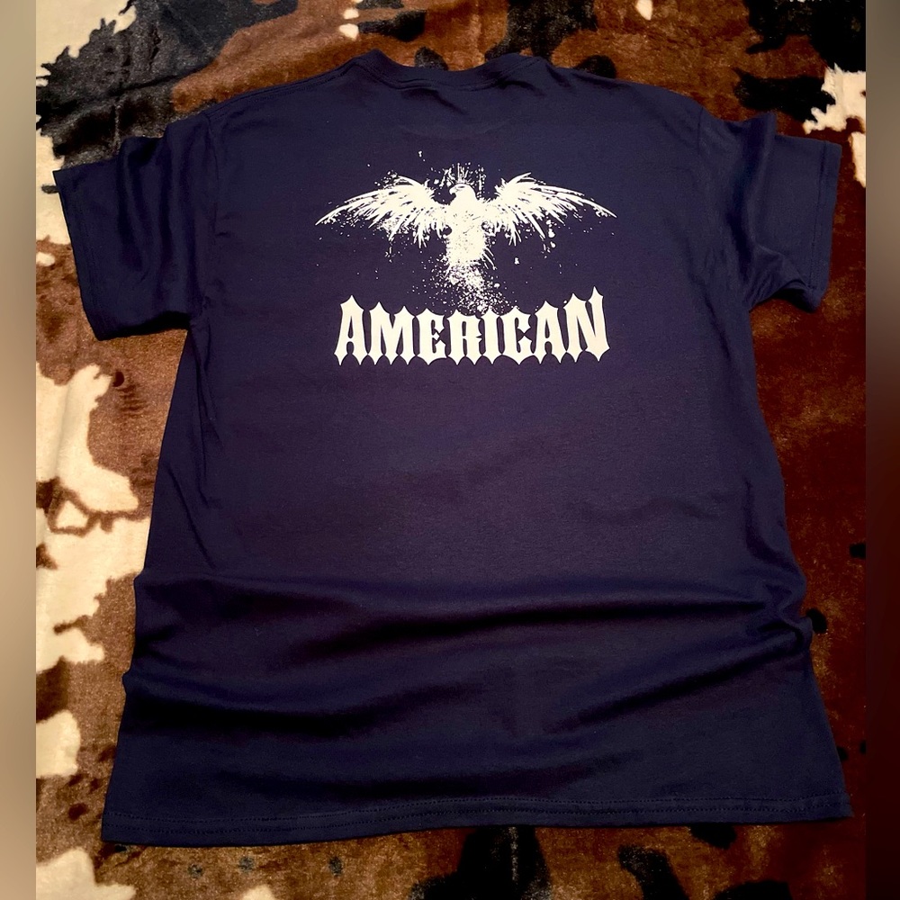 Navy Blue “American” Tee!